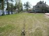 Trenchless rip line after pipe installation Trenchless pull line